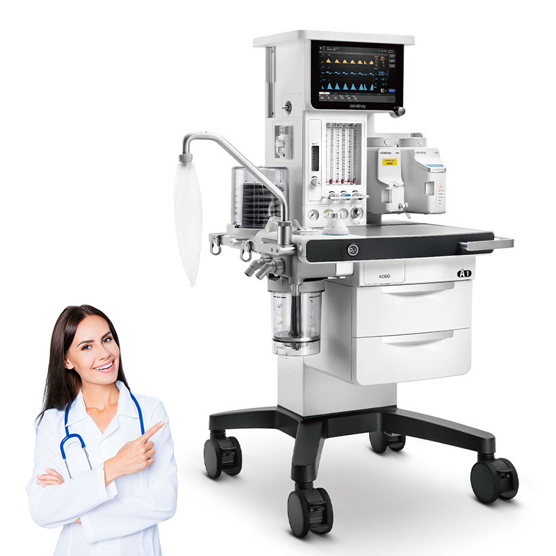 Cross-Border Mindray Electric Mobile Hospital Anesthesia Machine A1 for Adult Surgery Portable Medical Equipment